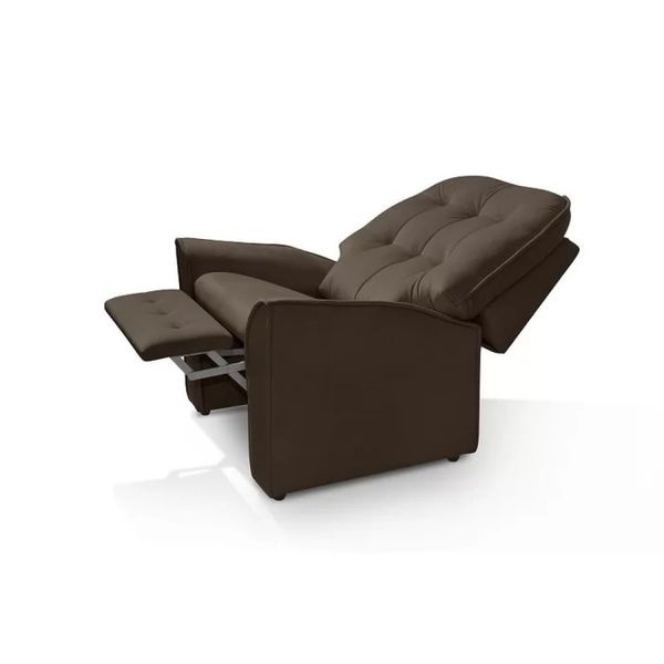 Poltrona do Papai Reclinável Capri Tabaco Luapa