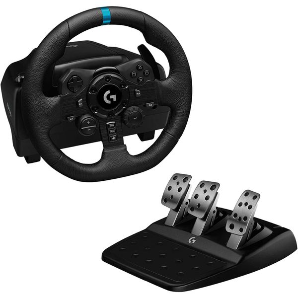 Volante Logitech G923 para PS5, PS4 e PC 