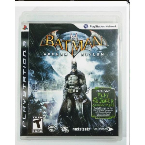  Batman Arkham Asylum Ps3 semi novo 