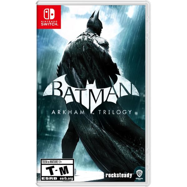 Batman Arkham Trilogy nintendo switch semi novo
