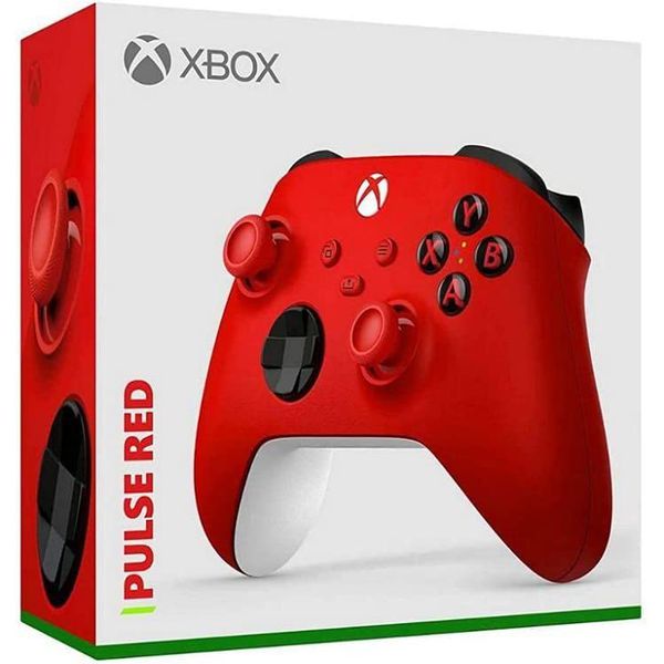 Controle Xbox Pulse Red semi nova 