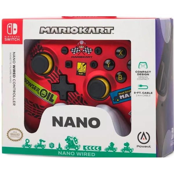 Controle Power A Nintendo Switch Nano Mario Kart 