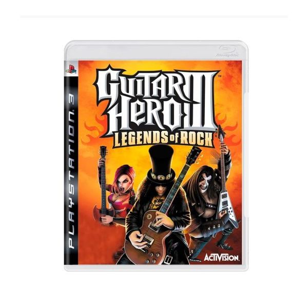 guitar hero 3 legends of rock ps3 semi novo 
