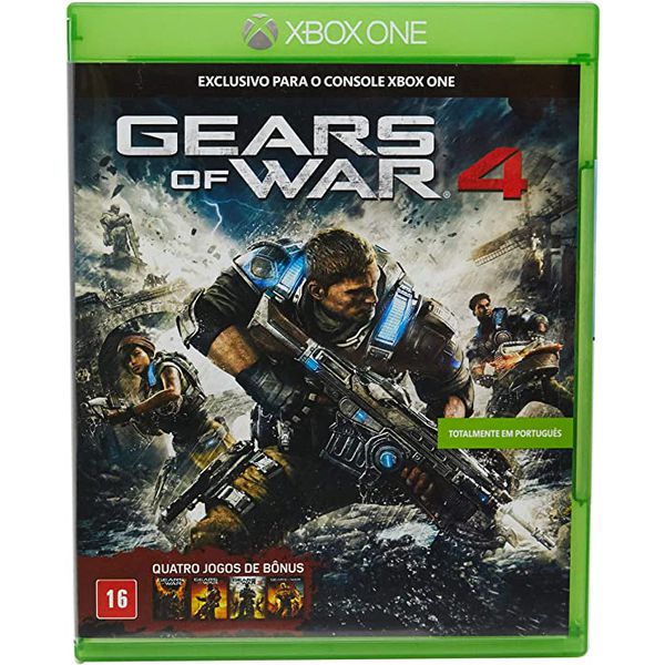 Gears of War 4 semi-novo xbox One 