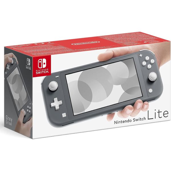 Nintendo Switch Lite Gray semi novo desbloqueado 