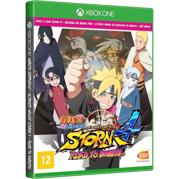 Naruto Shippuden Ultimate Ninja xbox one semi novo