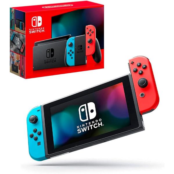 Nintendo Switch Neon v2 semi novo