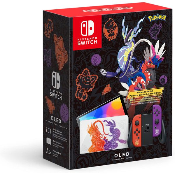 Nintendo Switch oled pokémon desbloqueado
