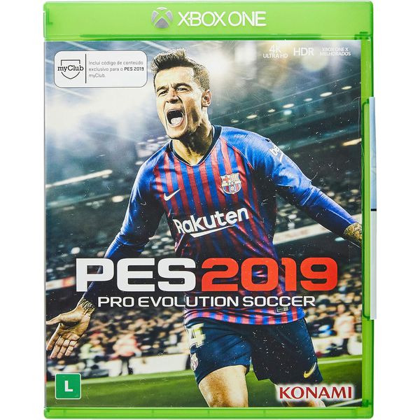 pes 19 xbox semi novo 
