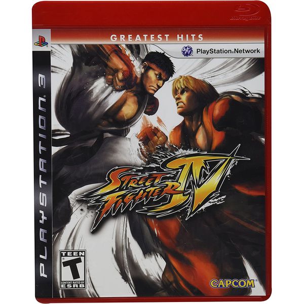 Jogo Street Fighter 4 Iv Playstation 3 Ps3 Luta Frete Grátis