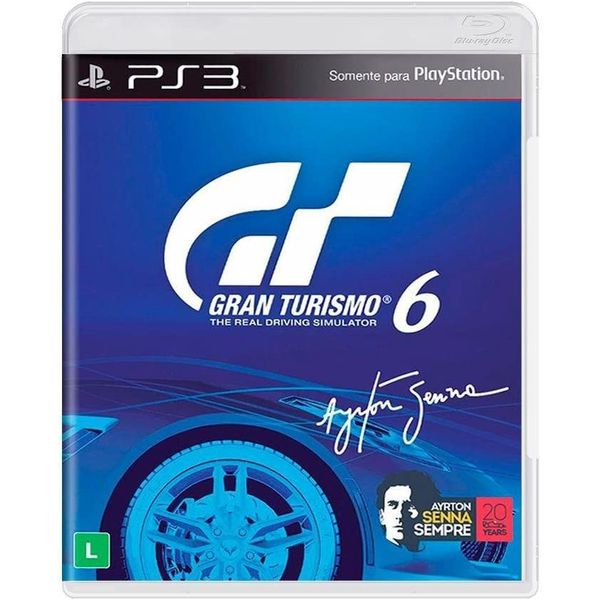 gran turismo 6 ps3 novo 