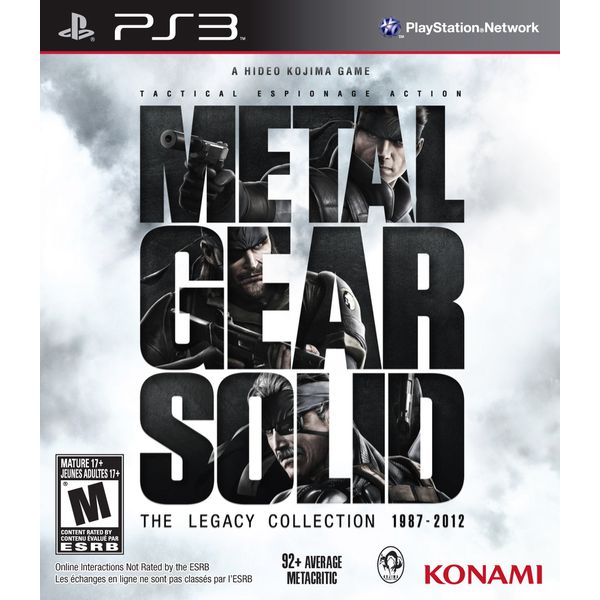 metal gear solid ps3 novo 