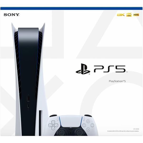 PlayStation 5 fat com leitor semi novo