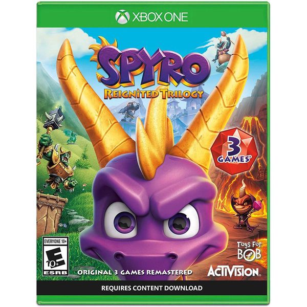 Spyro Reignited Trilogy xbox one semi novo 