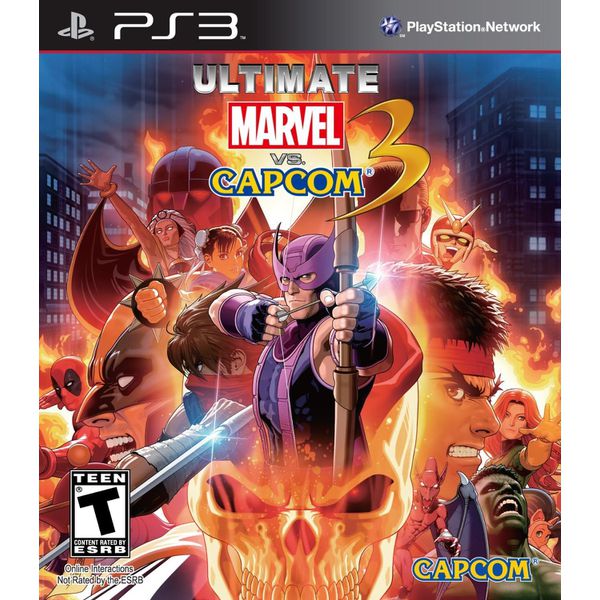 ultimate marvel vs. capcom 3 ps3 semi novo