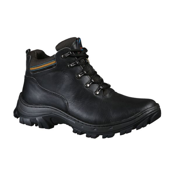 Coturno Adventure Preto Liso