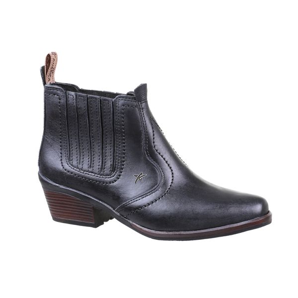 Bota Country Preto Liso