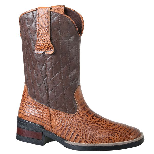 Bota Texana Jacar ou Anaconda bico quadrado