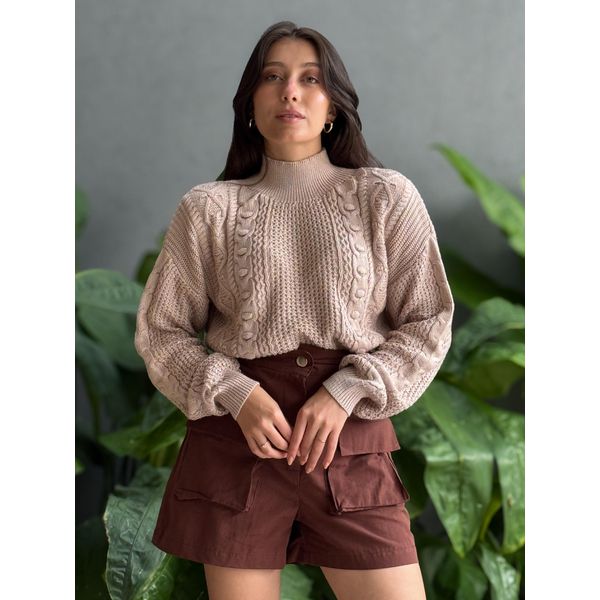 Tricot Inverno Pesado NUDE