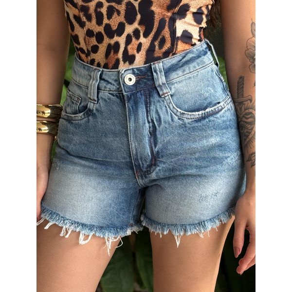 Shorts Jeans Nexxo 13 LAVAGEM MEDIA 