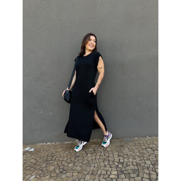 Vestido Muscle Malha Premium PRETO