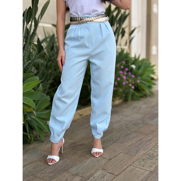 Calça Alfaiataria Noemi AZUL BEBE