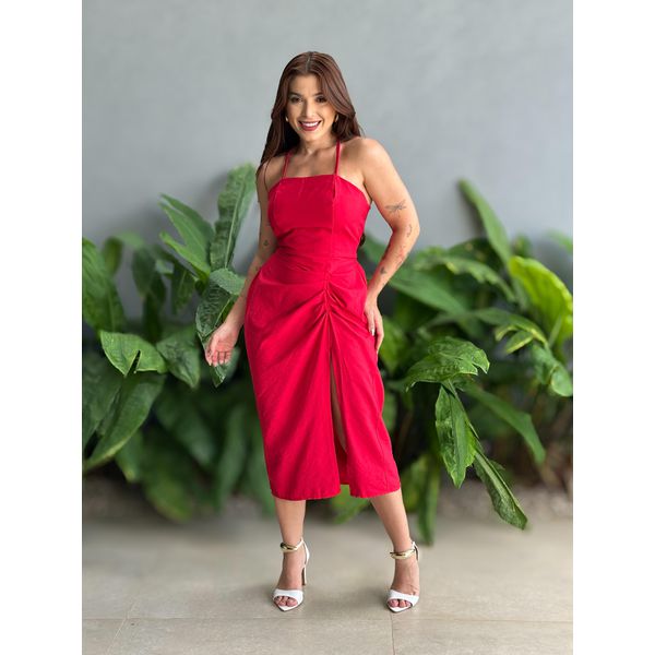 Vestido Midi Isadora VERMELHO