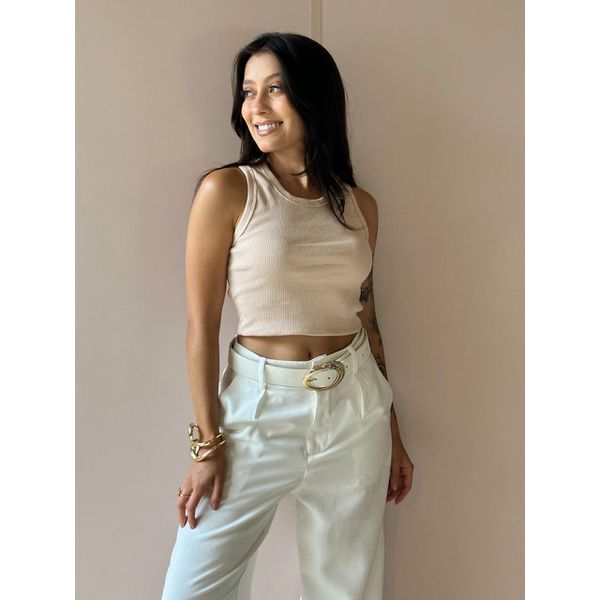 Cropped Regata Nadia BEGE