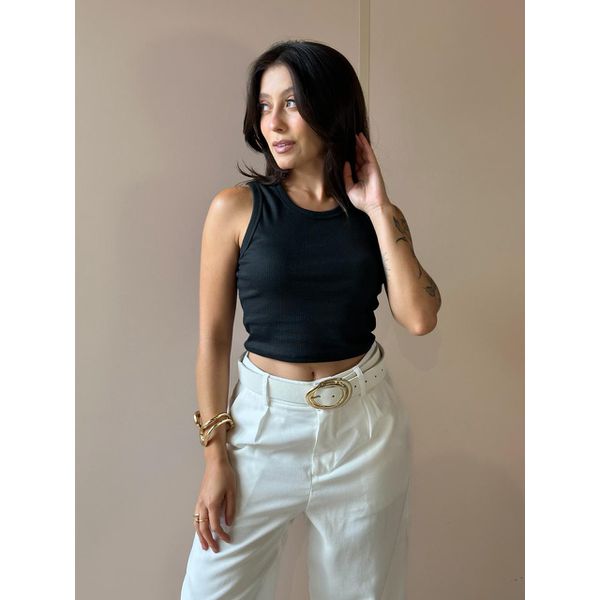 Cropped Regata Nadia PRETO