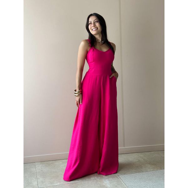 Macacão Longo Natália ROSA PINK