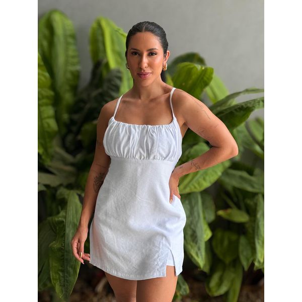 Macaquinho Celeste BRANCO