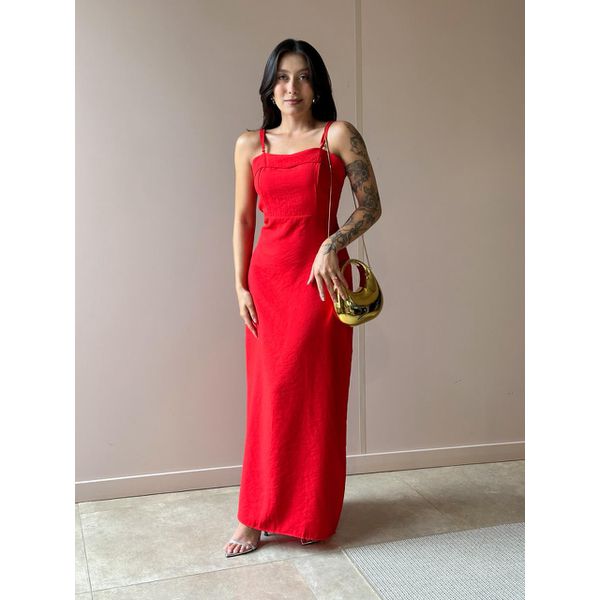 Vestido Midi Betina VERMELHO