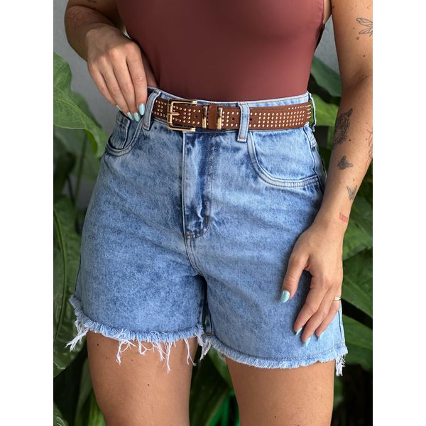 Shorts Jeans Nexxo 11 LAVAGEM MEDIA 