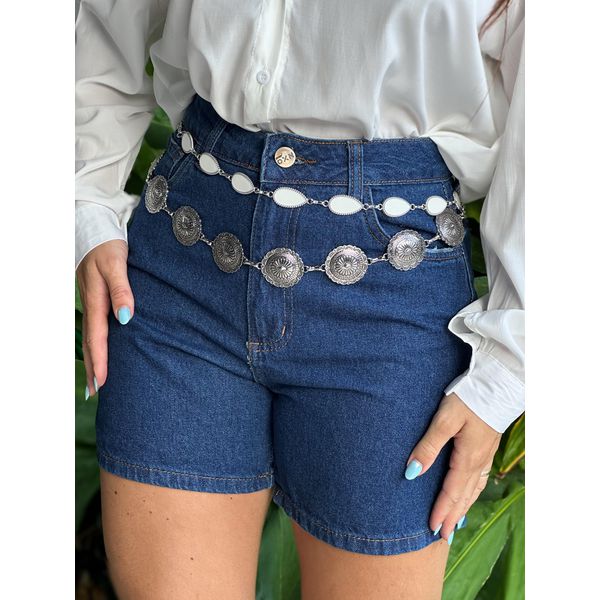 Shorts Jeans Nexxo 13 LAVAGEM ESCURA 