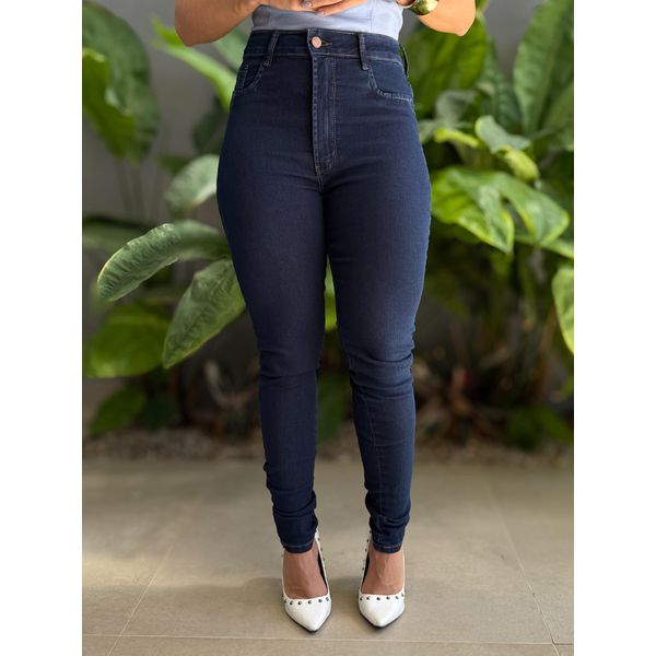 Calça Jeans Skinny Carmen 2451 LAVAGEM ESCURA 