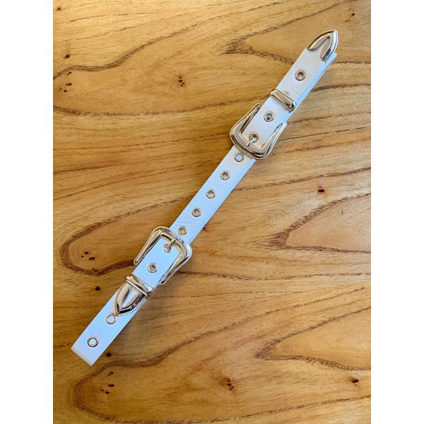 Cinto Fivela Dupla BRANCO