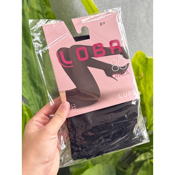 Meia Calça Lupo Fio 80 PRETO