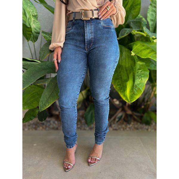 Calça Jeans Skinny Carmen 2429 LAVAGEM ESCURA 