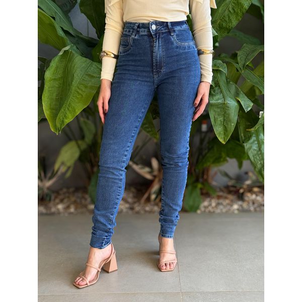 Calça Jeans Skinny Carmen 2361 LAVAGEM ESCURA 