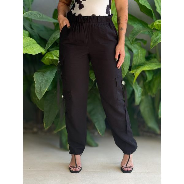 Calça Cargo Alice PRETO