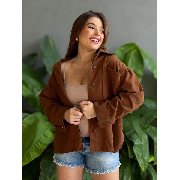 Jaqueta Carmen 2410 MARROM