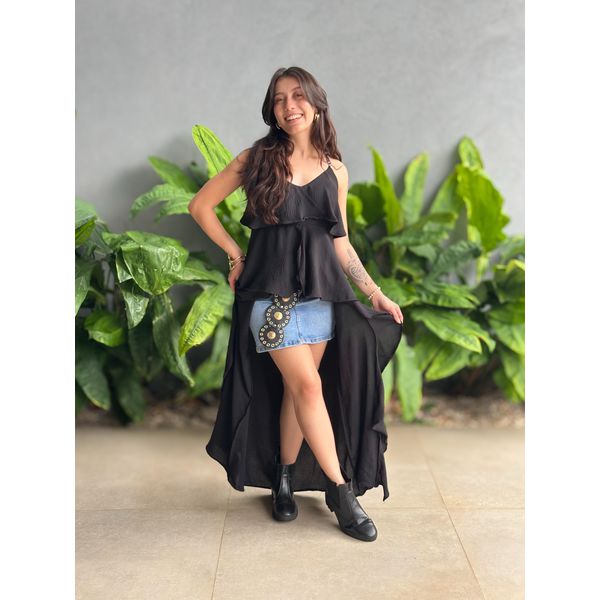 Bata Boho PRETO