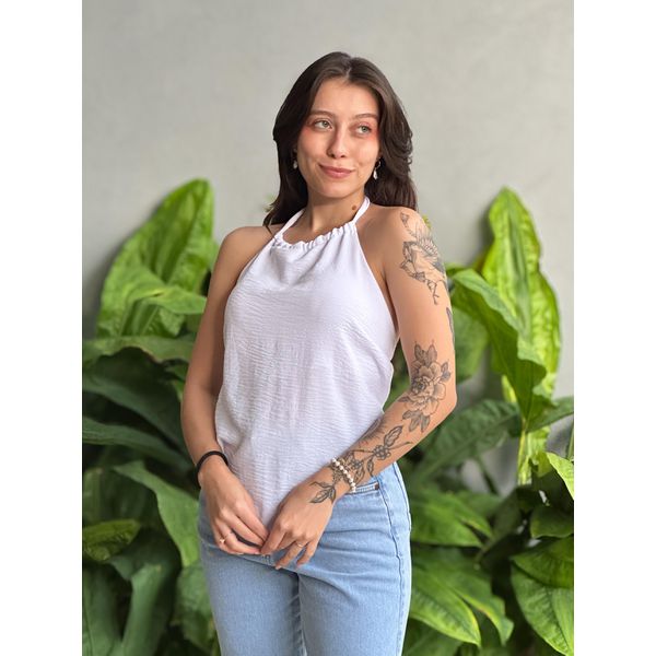 Blusa Miriã Frente Única BRANCO
