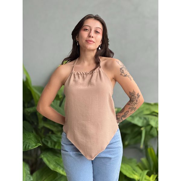 Blusa Miriã Frente Única BEGE