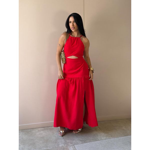Vestido Longo Leticia VERMELHO