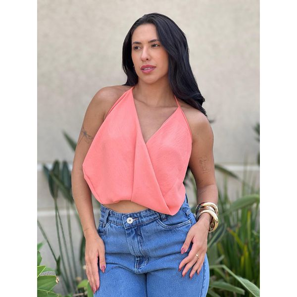 Blusa Multiformas de Amarração SALMÃO