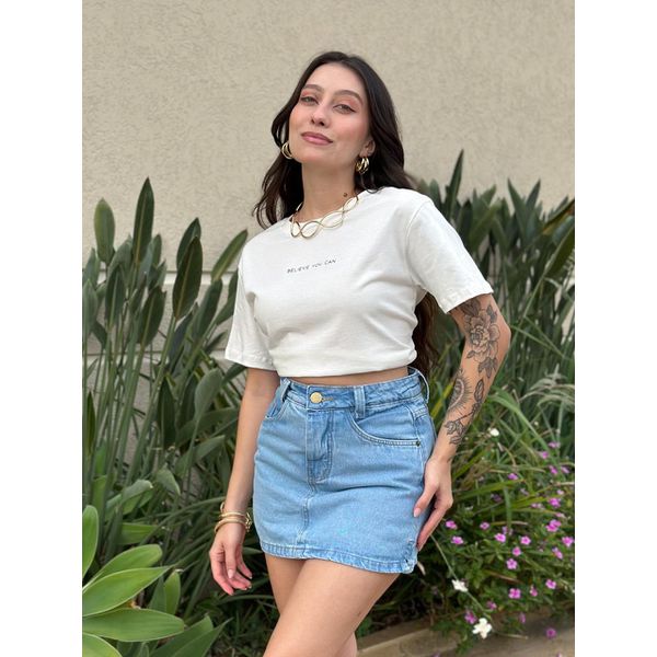 T-shirt Believe You Can OFF WHITE