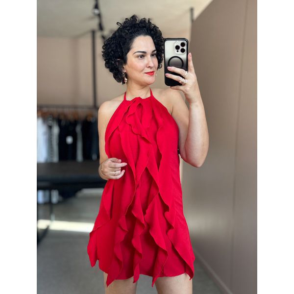 Vestidos babados sales