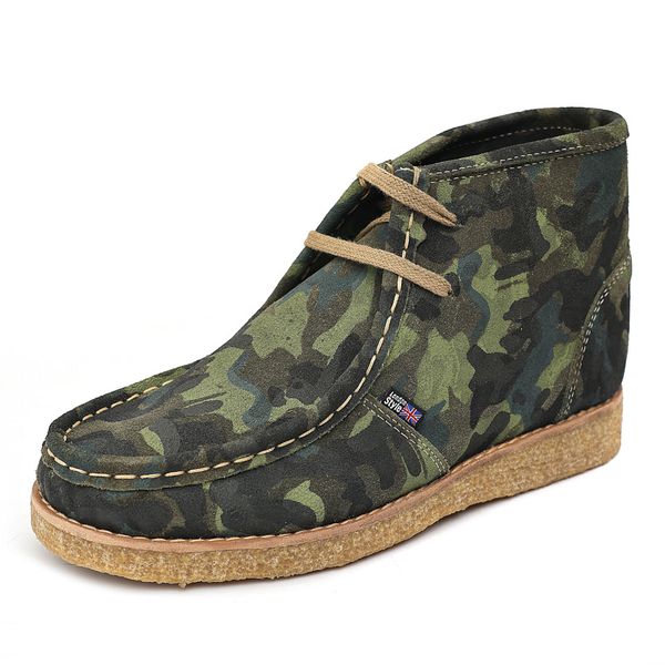 Bota London High Camuflado