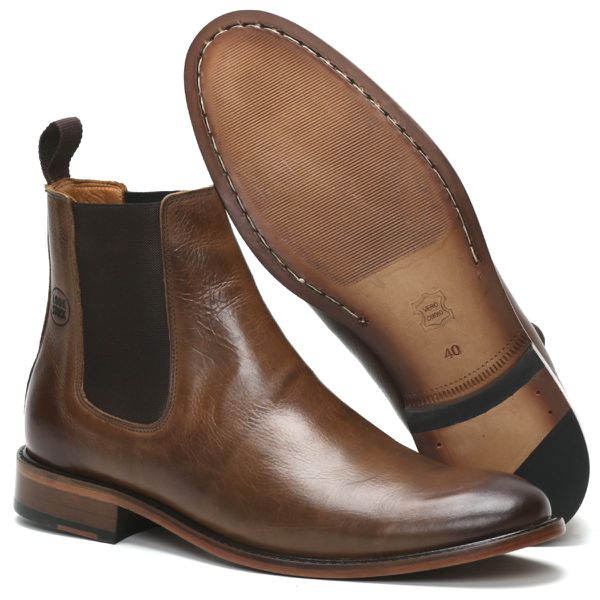 BOTA CHELSEA CARAVAGGIO CHOCOLATE